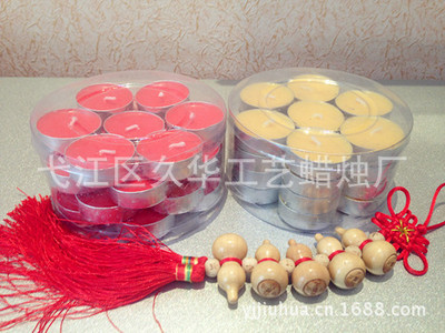 【廠家直供3-4小時(shí)PVC筒裝28粒酥油蠟燭各式酥油蠟】價(jià)格,廠家,圖片,蠟燭,弋江區(qū)久華工藝蠟燭廠-