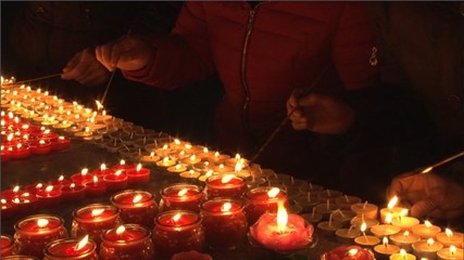 圓柱蠟燭道教-緣益坊酥油燈廠(在線咨詢)-圓柱蠟燭