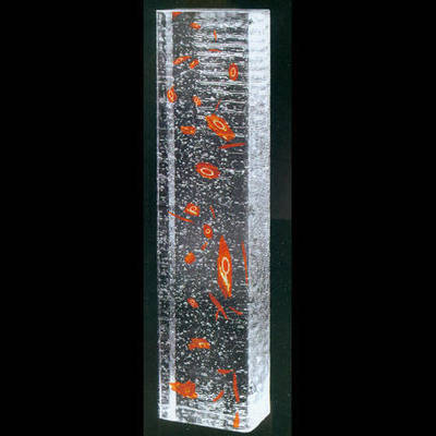 水晶柱-橙玫瑰產(chǎn)品圖片,水晶柱-橙玫瑰產(chǎn)品相冊 - 南京天虹3D立體玻璃廠